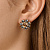 Серьги AUDE SG GREY /GOLDEN Dyrberg Kern 450097 - миниатюра - рис 2.
