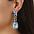 Серьги CALLA SS AQUA Dyrberg Kern 460011 - миниатюра - рис 4.