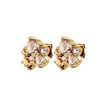 Серьги MINNIE SG GOLDEN Dyrberg Kern 480159