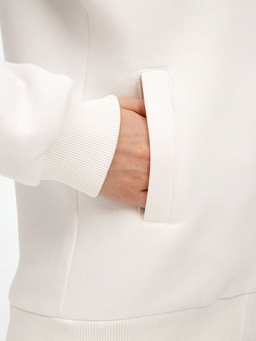 Бомбер унисекс Estado, молочно-белый - рис 13.