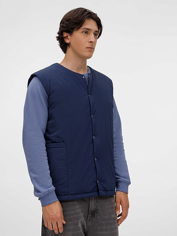 Жилет унисекс Veter, темно-синий - рис 11.