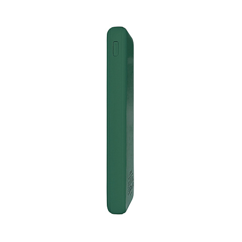 Внешний аккумулятор Kris soft touch, 10000mAh (Тёмно-зелёный) - рис 4.