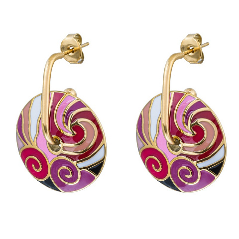 Серьги Fiore Luna AE13784-2 G - рис 2.