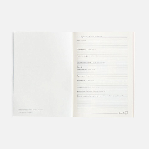 Ежедневник Repute, недатированный, красный - рис 10.