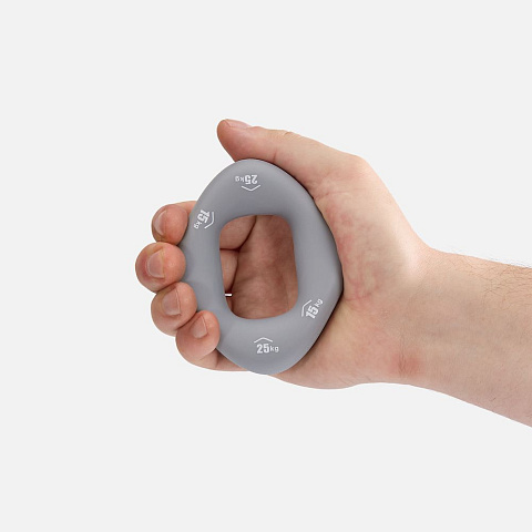 Эспандер кистевой Doubly, серый - рис 5.