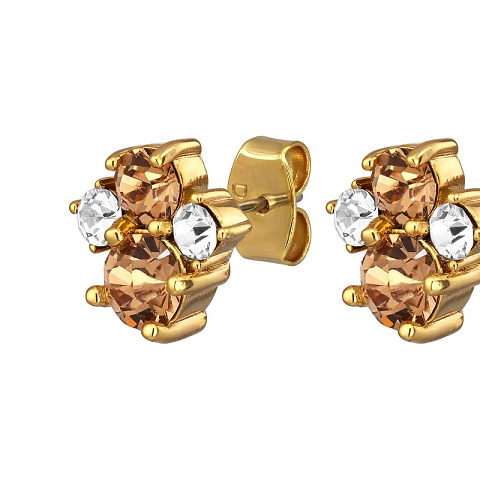 Серьги BILLIS SG GOLDEN Dyrberg Kern 460043 - рис 3.