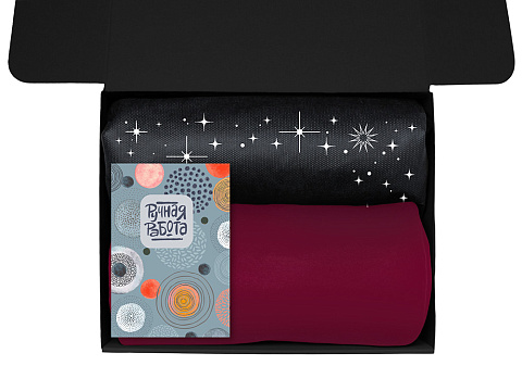 Подарочный набор Re:y. Vive с пледом, френч-прессом и кофе - рис 3.