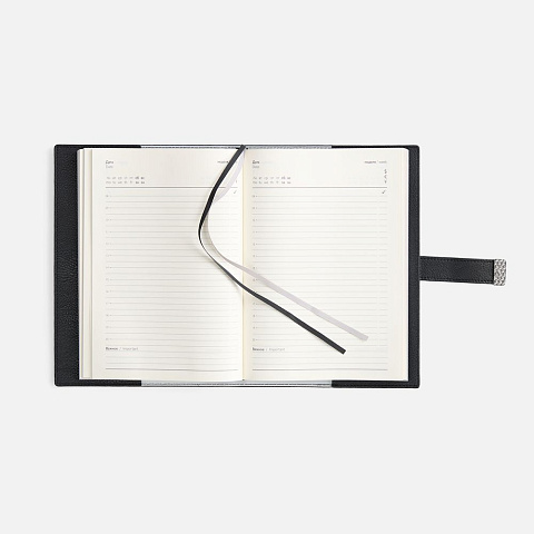 Ежедневник Repute, недатированный, черный - рис 11.