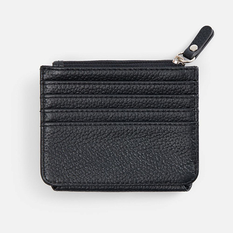 Картхолдер на молнии Unison, черный - рис 4.