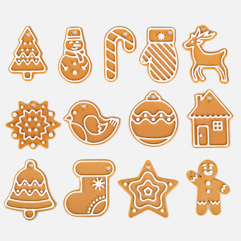 Мини-подвеска «Пряник», носочек - рис 6.