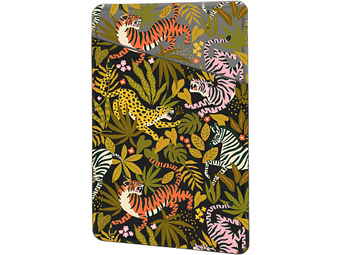 Картхолдер на 3 карты типа бейджа с возможностью полноцветной УФ-печати, софт-тач - рис 5.