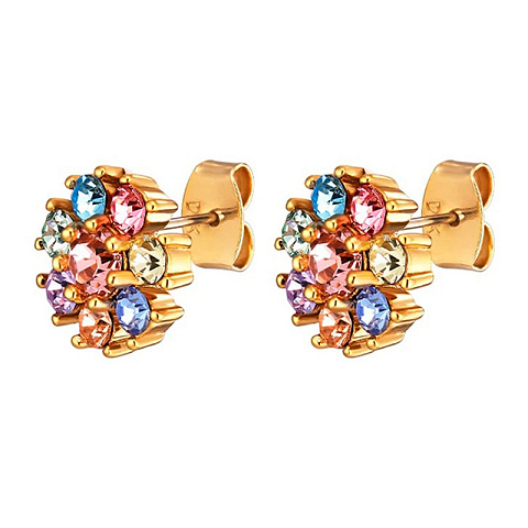 Серьги CARNEA SG PASTEL MULTI Dyrberg Kern 460073 - рис 4.