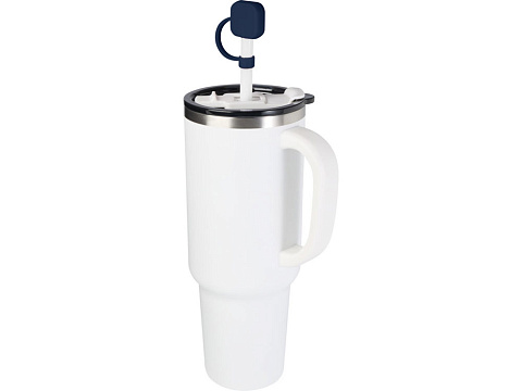 Sip/Сип силиконовая крышка для трубочки - темно-синий - рис 3.