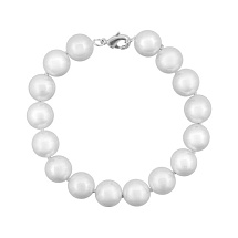 Браслет WHITE SHELL PEARL Fiore Luna CCH05247-02 S