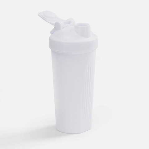 Спортивный шейкер Shake It Easy, белый - рис 3.