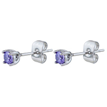 Пусеты VIOLET Fiore Luna AE03187-6A V/S