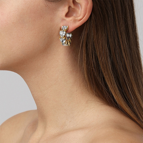 Серьги HARDY SG CRYSTAL Dyrberg Kern 480014 - рис 2.