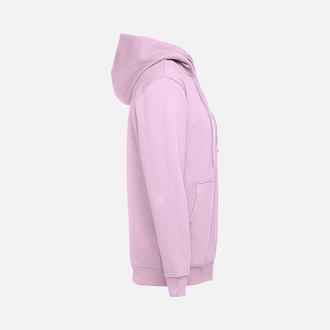 Толстовка мужская на молнии с капюшоном Amsterdam, сиреневая - рис 4.
