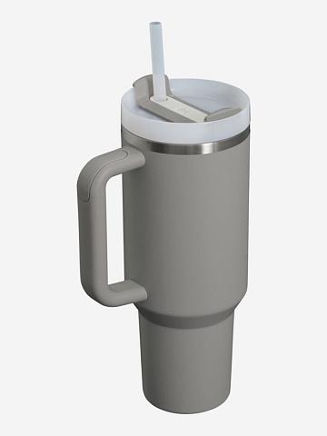 Термокружка Quencher H2.0 1180 с трубочкой, серая - рис 3.