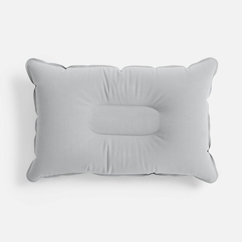 Надувная подушка Pillowish, серая - рис 2.