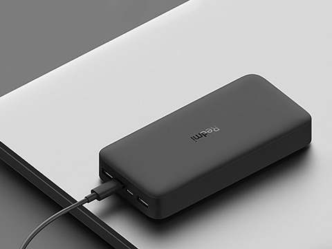 Внешний аккумулятор Redmi 18W Fast Charge Power Bank Black 20000mAh - рис 6.