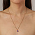 Колье ETTE SG AMETHYST Dyrberg Kern 390005 - миниатюра - рис 3.