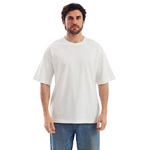 Футболка Kyoto из джерси 180 г/м2 с пич отделкой, унисекс, молочный