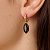 Серьги JUNIPE SG BLACK_GOLDEN Dyrberg Kern 470001 - миниатюра - рис 2.