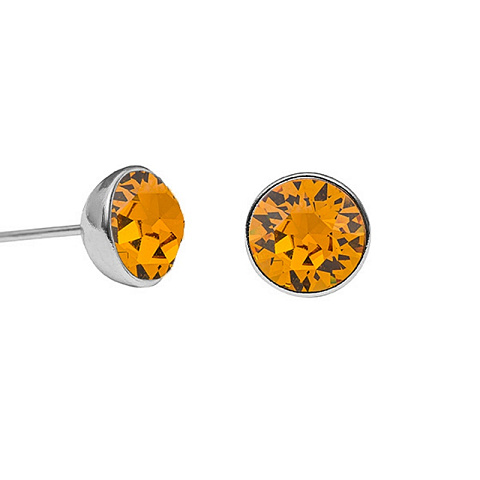 Пусеты Topaz Fiore Luna SWE298 TZ S - рис 3.