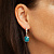 Серьги Aquamarine Fiore Luna *LE6117 S - миниатюра - рис 2.