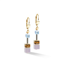 Серьги Multicolour Gold Coeur de Lion 2838/20-1516