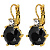 Серьги BEGONIA SG BLACK Dyrberg Kern 470104 - миниатюра - рис 3.