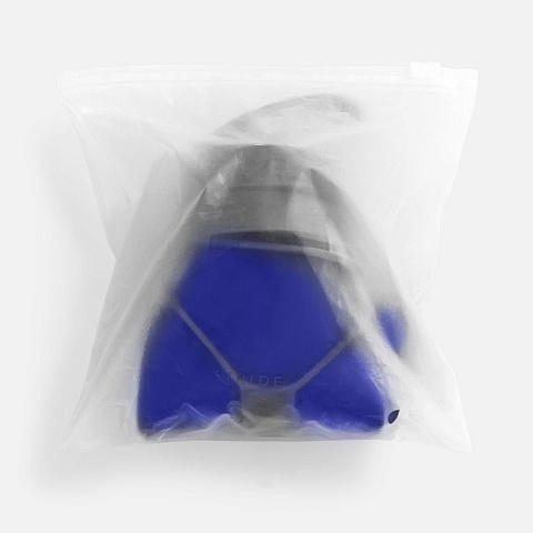 Складная бутылка для воды Langfossen, синяя - рис 9.