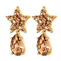 Серьги HYDRA SG GOLDEN Dyrberg Kern 450033