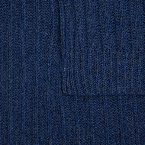 Плед Termoment, синий меланж - рис 4.