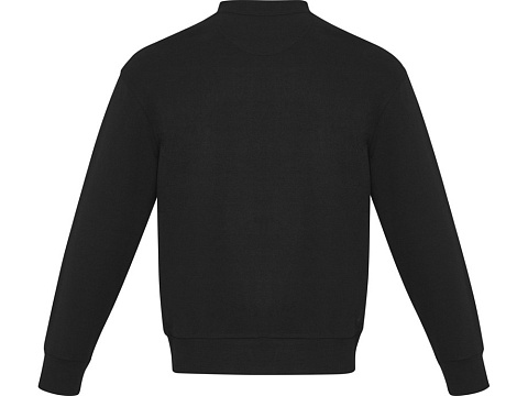 Jet унисекс Aware™ свитер с круглым вырезом из переработанных материалов - сплошной черный - рис 3.