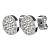 Серьги ALECIA SS CRYSTAL Dyrberg Kern 350887 - миниатюра - рис 2.