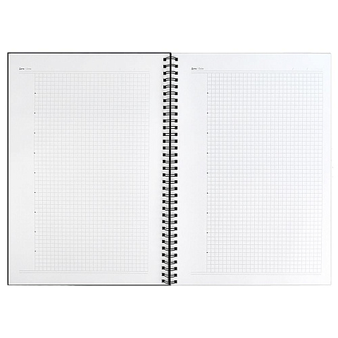 Ежедневник Notera Maxi, недатированный, черный - рис 6.