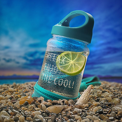 Охлаждающее полотенце Weddell ver.2, голубое - рис 7.