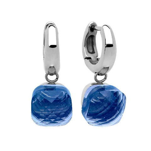Серьги Firenze light sapphire Qudo 300186 BL/S - рис 2.
