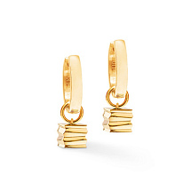 Серьги Gold Coeur de Lion 0161/21-1600