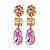 Серьги MISIA SG ROSE / PEACH Dyrberg Kern 460513 - миниатюра