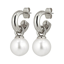 Серьги LONA SS WHITE PEARL