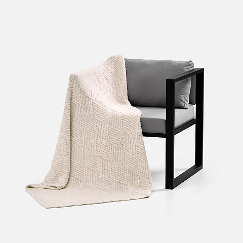 Плед Aspetta, молочный - рис 5.