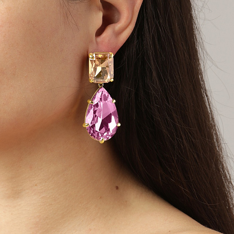 Серьги GOLARI SG ROSE Dyrberg Kern *460023 - рис 4.
