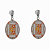Серьги Незабудки Clara Bijoux A75773 BR - миниатюра