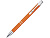 Шариковая ручка Moneta из переработанного алюминия (черные чернила) - Оранжевый - миниатюра