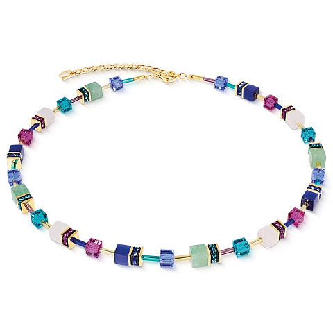 Колье Multicolour Gemstone