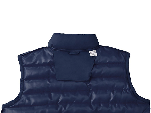 Женский утепленный жилет Pallas  из переработанных материалов по стандарту GRS - Темно - синий - рис 4.