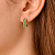 Серьги HEIDI SG LIGHT GREEN - миниатюра - рис 3.